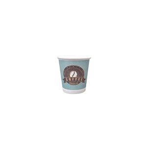 لیوان یکبار مصرف کاغذی مدل شات قهوه 60cc کد0072 بسته 50 عددی