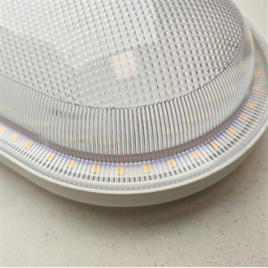 چراغ حیاطی 60 وات اومیلکس مدل سه حالته IP65 طرح روکار بیضی
