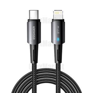 کابل تبدیل USB-C به لایتنینگ اساگر مدل CGA01 طول 2 متر