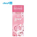 دانه های خوشبو کننده لباس لنور lenor رایحه شکوفه های گیلاس و عصاره رز 176 گرم