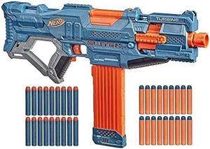 Nerf Elite 2.0 Turbine Cs 18 Motorized Blaster، 36 دارت رسمی Nerf کلیپ دارت 