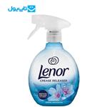 اسپری ضد چروک و خوشبو کننده لباس لنور lenor رایحه گل های بهاری حجم 500 میلی لیتر