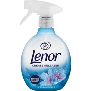 اسپری ضد چروک و خوشبو کننده لباس لنور lenor رایحه گل های بهاری حجم 500 میلی لیتر