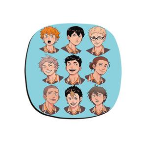 زیر لیوانی ترمه طراحان ایده مدل انیمه آبشار سرنوشت Haikyu کد strm0603