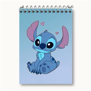 دفتر یادداشت 50 برگ خندالو مدل استیچ (Stitch) کد 37184