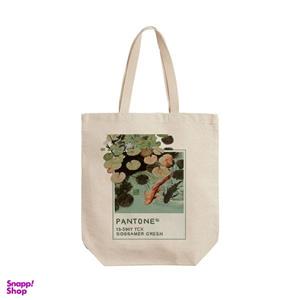 ساک خرید ترمه طراحان ایده مدل پنتون حوض ماهی کد strm0650 - L