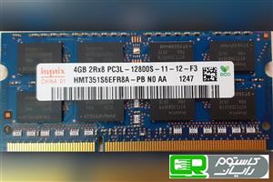 رم لپ تاپ  DDR3 تک کاناله 1600مگاهرتز اس کی هاینیکس مدل HMT351S6EFR8A ظرفیت 4 گیگابایت 