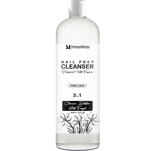 کلینزر کاشت ناخن مونیمار مدل سه کاره حجم 1000 میلی لیتر