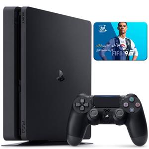 کنسول بازی سونی مدل PS4 اسلیم ظرفیت یک ترابایت