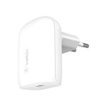 آداپتور فست شارژ بلکین Belkin مدل WCA005vfWH USB-C 30W 