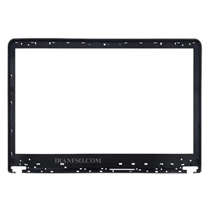 قاب جلو ال سی دی لپ تاپ لنوو Thinkpad Edge E531-E540_FA0SK000N00 مشکی-نقره ای تاچ