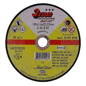 صفحه استیل بر سه ستاره سوآتی کومت 180x1.6 میلی متر - بسته 50 عددی