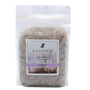 نمک اسپا زاوانو مدل Lavender وزن 1100 گرم 