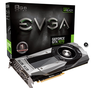 کارت گرافیک ای وی جی ای مدل EVGA GeForce GTX 1070 8GB SC