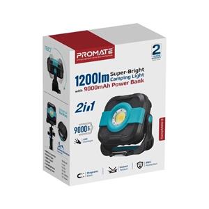 پاوربانک پرومیت مدل CAMPMATE-3 ظرفیت 9000 میلی‌آمپرساعت