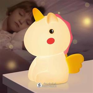 چراغ خواب سیلیکونی اسب تک شاخ – یونیکورن