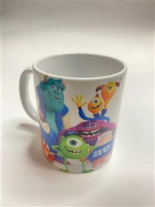 لیوان سرامیکی چاپی طرح دانشگاه هیولاها