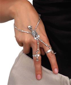 دستبند و انگشتر متصل اسکلت