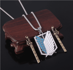 گردنبند اتک آن تایتانشمشیر (Attack on titan)