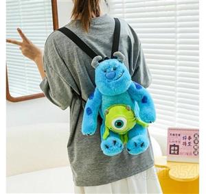 کوله پشتی عروسک سالیوران کارخانه هیولاها