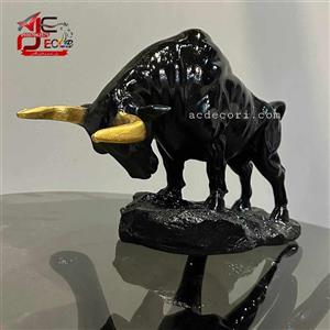 مجسمه دکوری رومیزی طرح بوفالو کد 587