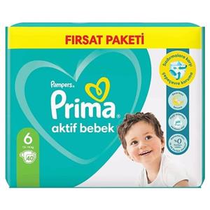 پوشک پریما مدل PZ22 سایز6 بسته 35 عددی