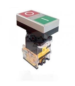 اتوماسیون ها شستی دوبل استپ استارت چراغ دار پارس فانال PFP50-22D-11RD