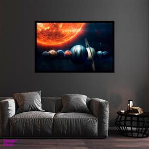 تابلو بکلیت طرح کهکشان سیاره ها مدل B-bu1407