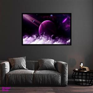 تابلو بکلیت طرح کهکشان سیاره زحل مدل B-bu1371