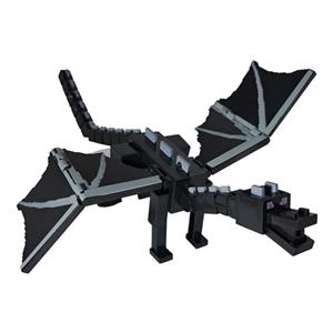 اکشن فیگور مدل ماینکرافت طرح اندر دراگون چراغدار تیرپرتابی