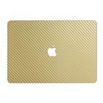 MAHOOT Gold Carbon Cover Sticker for Apple Macbook Pro 2016 15inch Retina