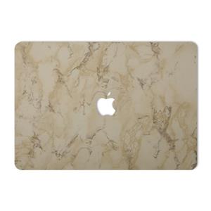 برچسب پوششی ماهوت مدل Almond-Marble مناسب برای لپ تاپ Macbook 12inch Retina