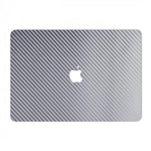 برچسب پوششی ماهوت مدل Silver Carbon مناسب برای لپ تاپ Macbook 12inch Retina