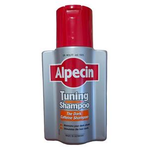 شامپو تقویت کننده و ترمیم کننده مو آلپسین مدل Tuning Dark Caffeine حجم 200 میلی لیتر