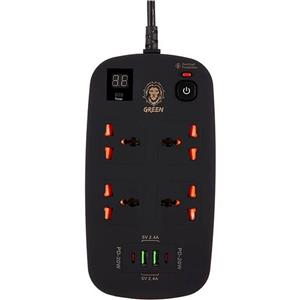 چندراهی برق گرین لاین مدل POWER SOCKET 3M