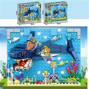 لگوی ماینکرفت کوسه مدل MG1305 قطعه 396