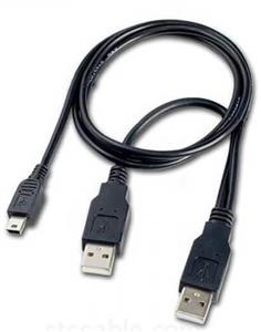 کابل تبدیل مینی یو اس بی دوربین 5 پین به یو اس بی 0.2 فرانت 1.5 متر