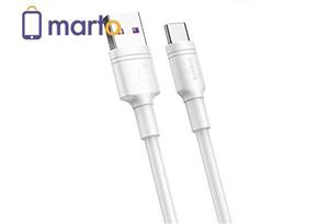 کابل USB به USB-C مدل CATSH-C02 Double-ring Quick Charge Cable برند Baseus 