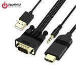 تبدیل تصویر VGA به HDMI برند آنتن مدل OTN-5152  Onten OTN-5152 VGA To HDMI Converter