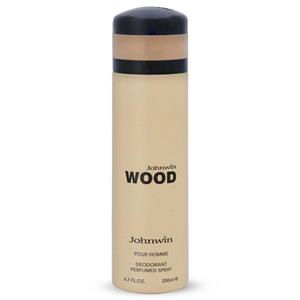 اسپری خوشبو کننده بدن مردانه جانوین مدل Wood