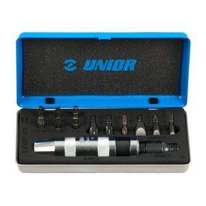 پیچ گوشتی ضربه خور یونیور مدل 6762 مجموعه 13 عددی