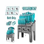 Total THT2506100 Screwdriver Set 100Pcs