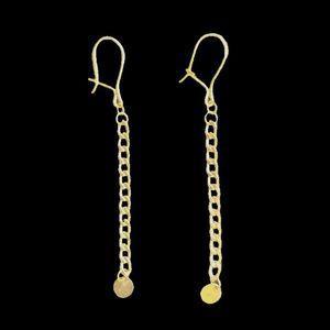 گوشواره طلا 18 عیار زنانه دوست خوب مدل dk586 -