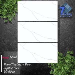 کاشی دیواری درجه 3 مدل تالیا ابعاد 60*30