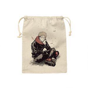 کیسه نان و سبزی ترمه طراحان ایده طرح جوجوتسو کایسن Jujutsu Kaisen کد strm0415 - S