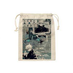 کیسه نان و سبزی ترمه طراحان ایده طرح جوجوتسو کایسن Jujutsu Kaisen کد strm0428 - S