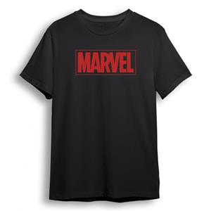 تی شرت آستین کوتاه مردانه مدل Marvel کد M49 رنگ مشکی