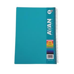 دفتر مشق 100 برگ آوان کد 010