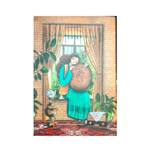 دفتر کلاسوری 160برگ تات طرح دختر دف زن