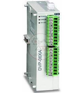 کارت ورودی و خروجی آنالوگ PLC دلتا DVP06XA-S 